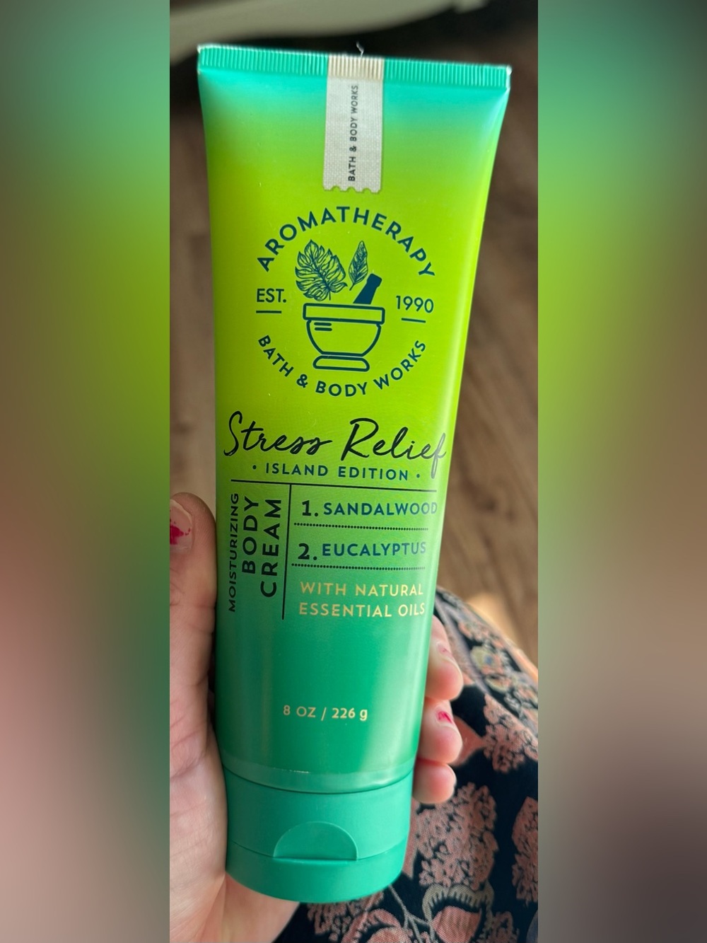 Bath & Body Works Island Edition Stress Relief Body Cream & Room spray